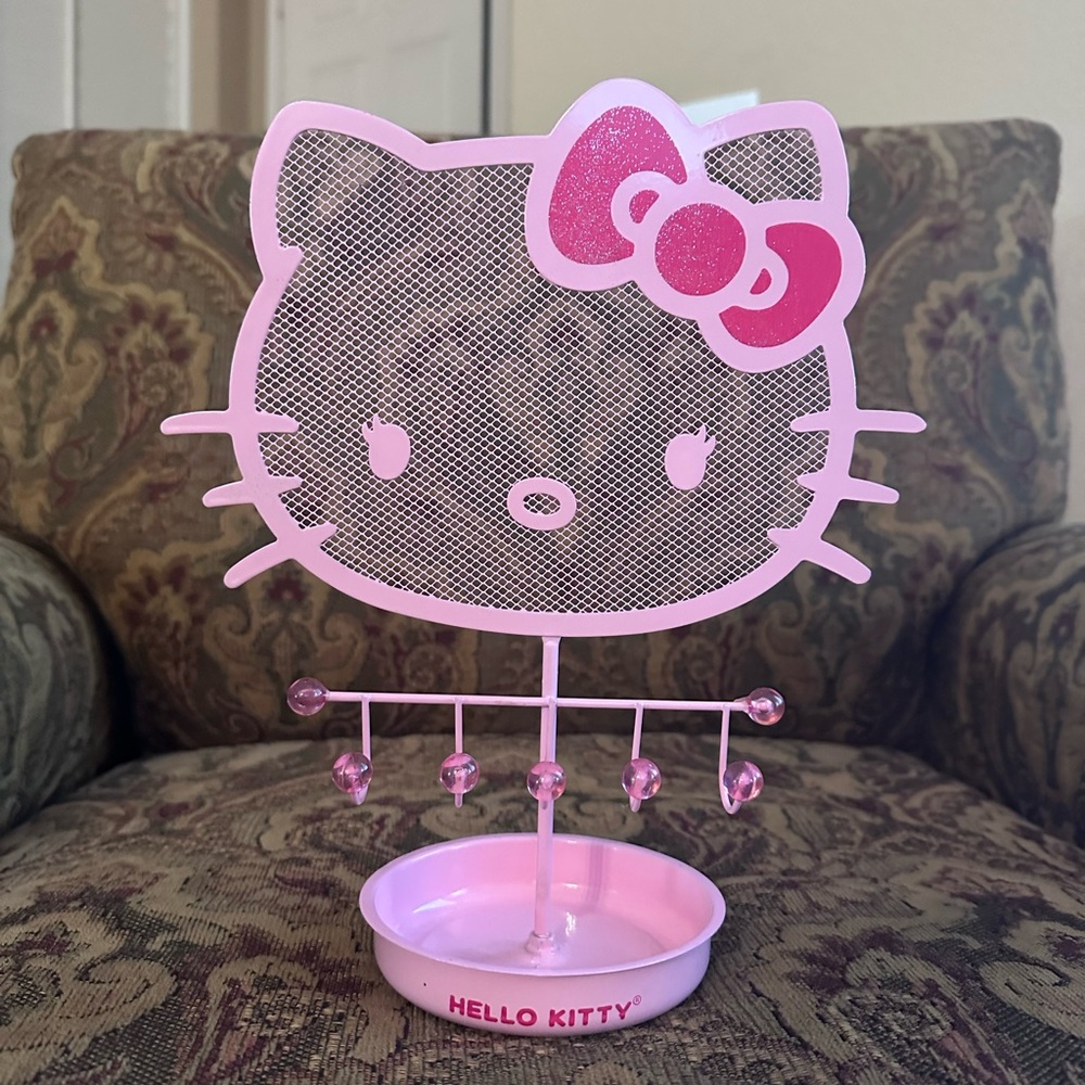 Hello Kitty Pink Decorative Jewelry Holder